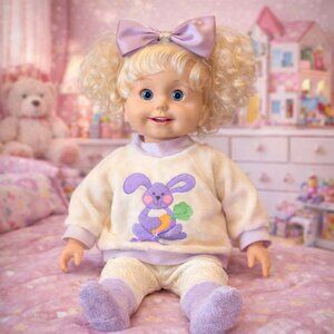 Vintage Cricket Talking Doll “Indoor Play Time” Outfit – 1980s